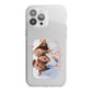 Family Photo Personalised iPhone 13 Pro Max TPU Impact Case with White Edges