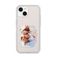 Family Photo Personalised iPhone 14 Clear Tough Case Starlight