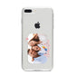 Family Photo Personalised iPhone 8 Plus Bumper Case on Silver iPhone