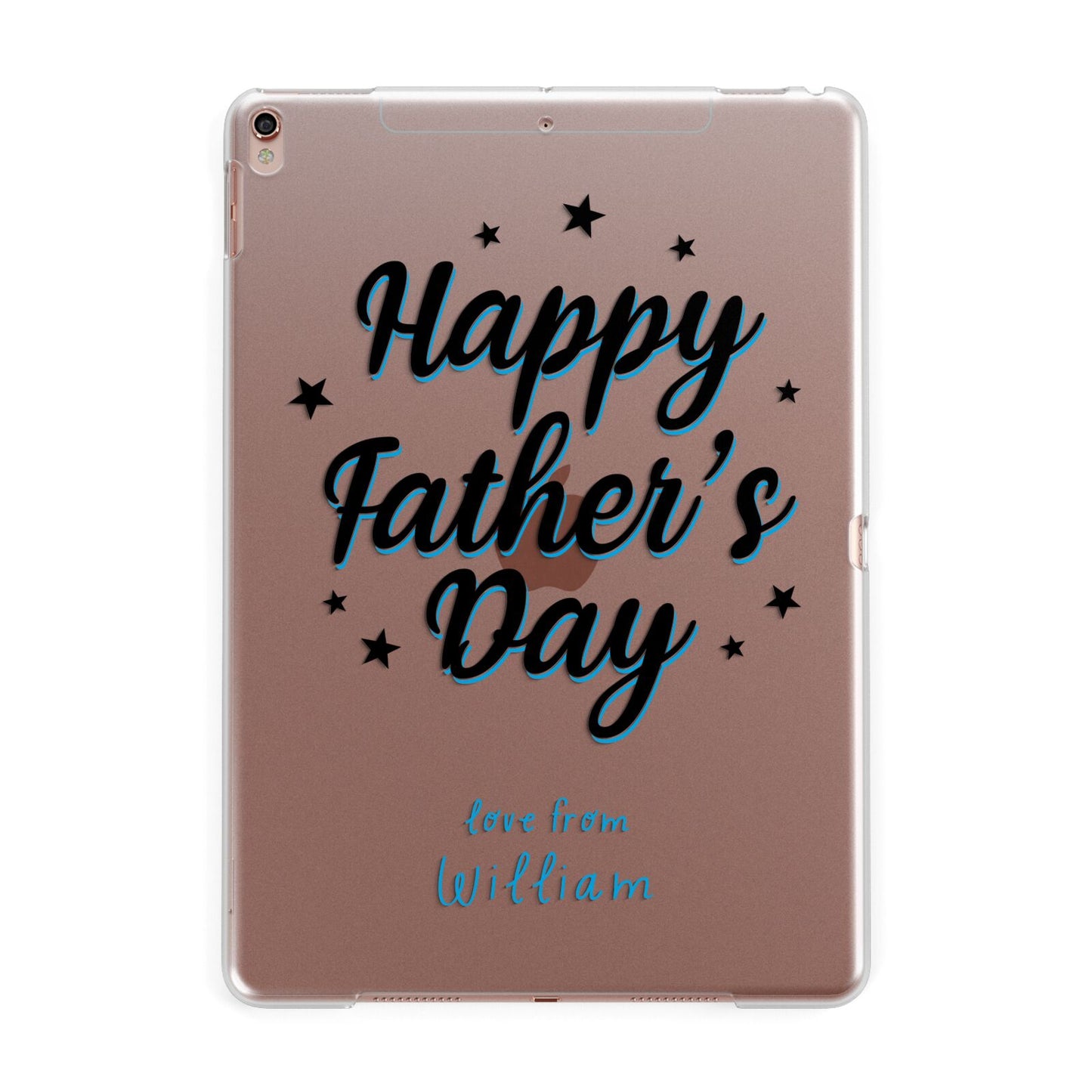 Fathers Day Apple iPad Rose Gold Case