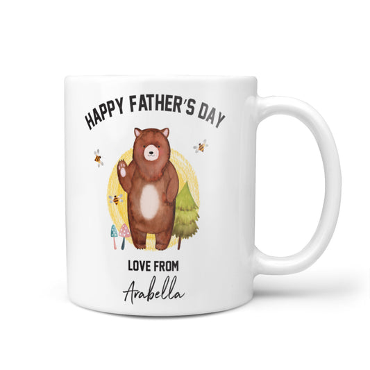 Fathers Day Bear 10oz Mug