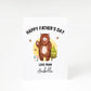 Fathers Day Bear A5 Greetings Card