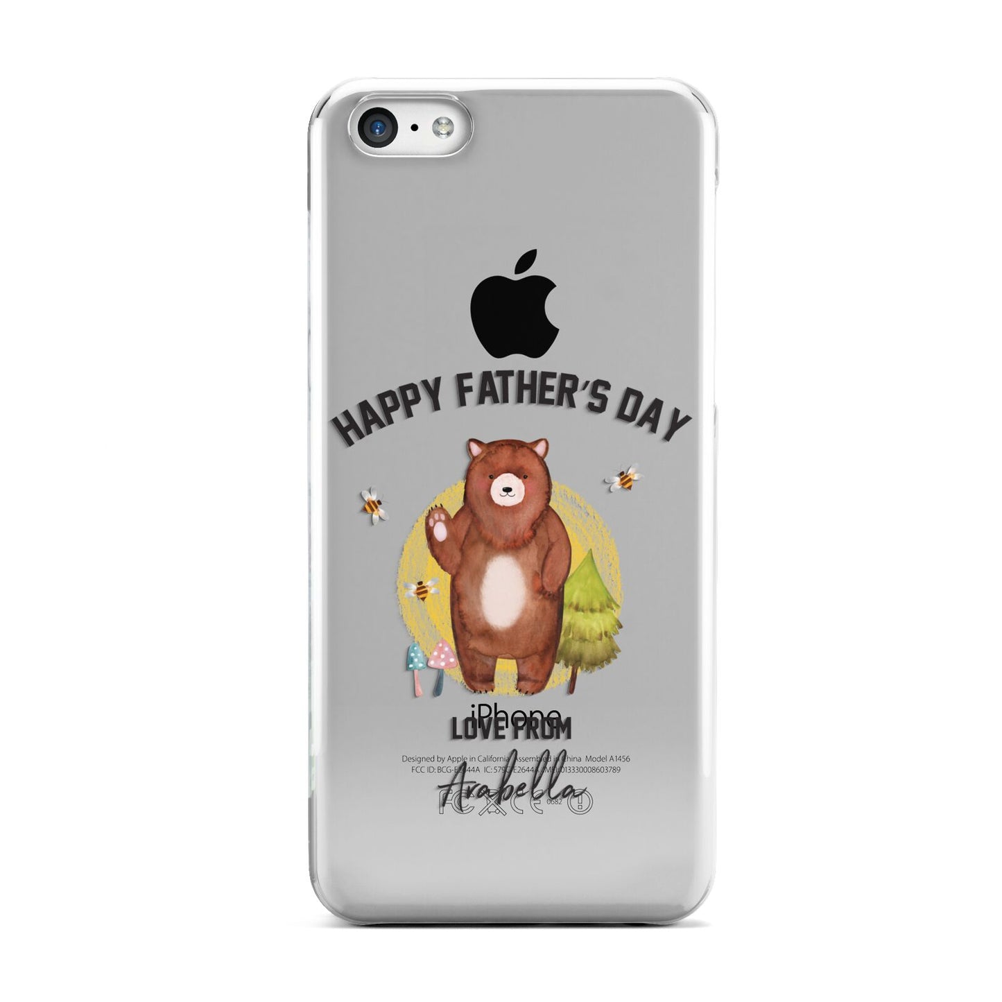 Fathers Day Bear Apple iPhone 5c Case
