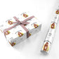 Fathers Day Bear Personalised Wrapping Paper
