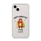 Fathers Day Bear iPhone 14 Plus Clear Tough Case Starlight