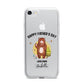 Fathers Day Bear iPhone 7 Bumper Case on Silver iPhone