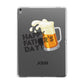 Fathers Day Custom Apple iPad Grey Case