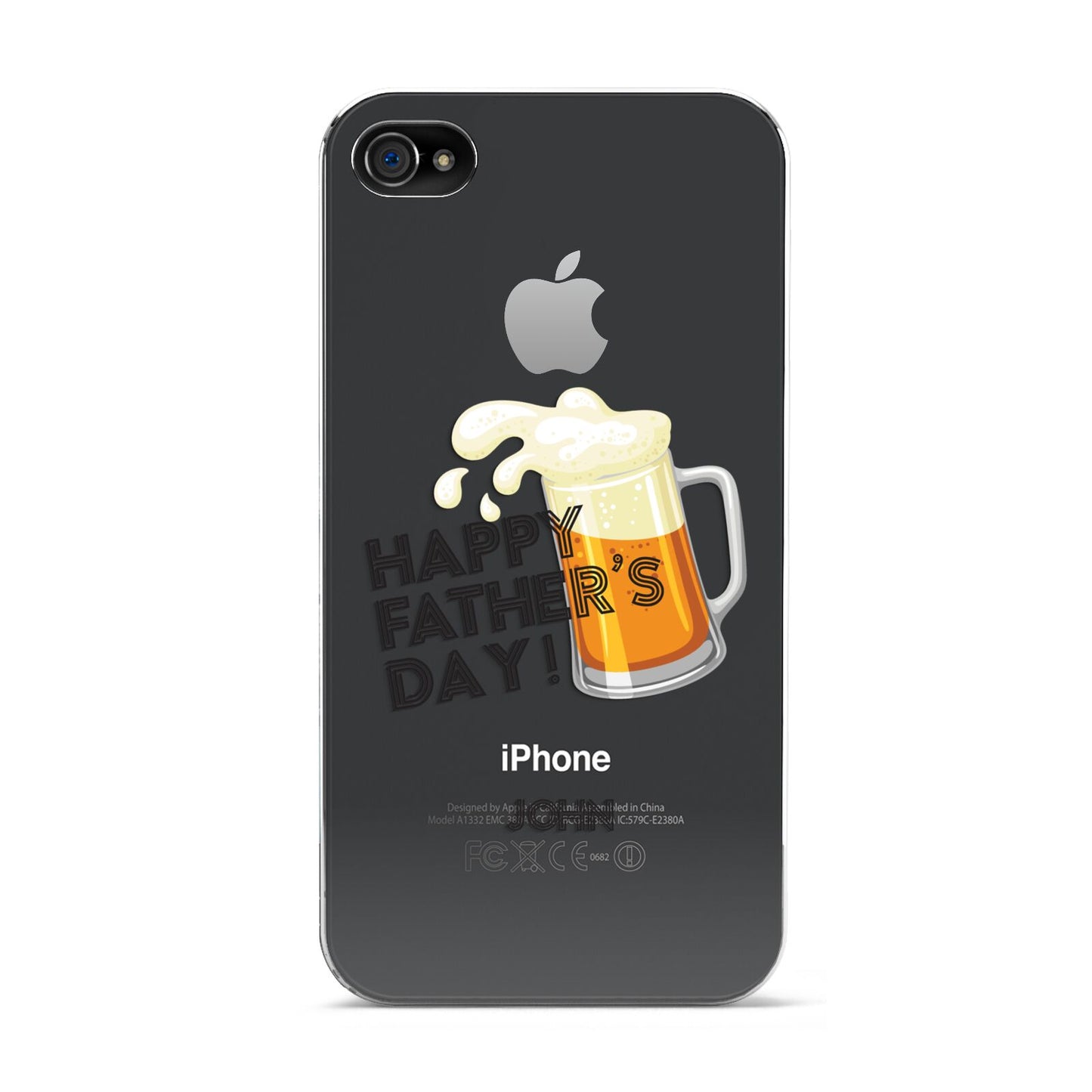 Fathers Day Custom Apple iPhone 4s Case