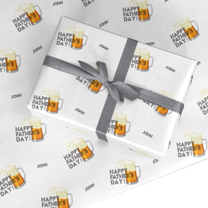 Fathers Day Custom Wrapping Paper
