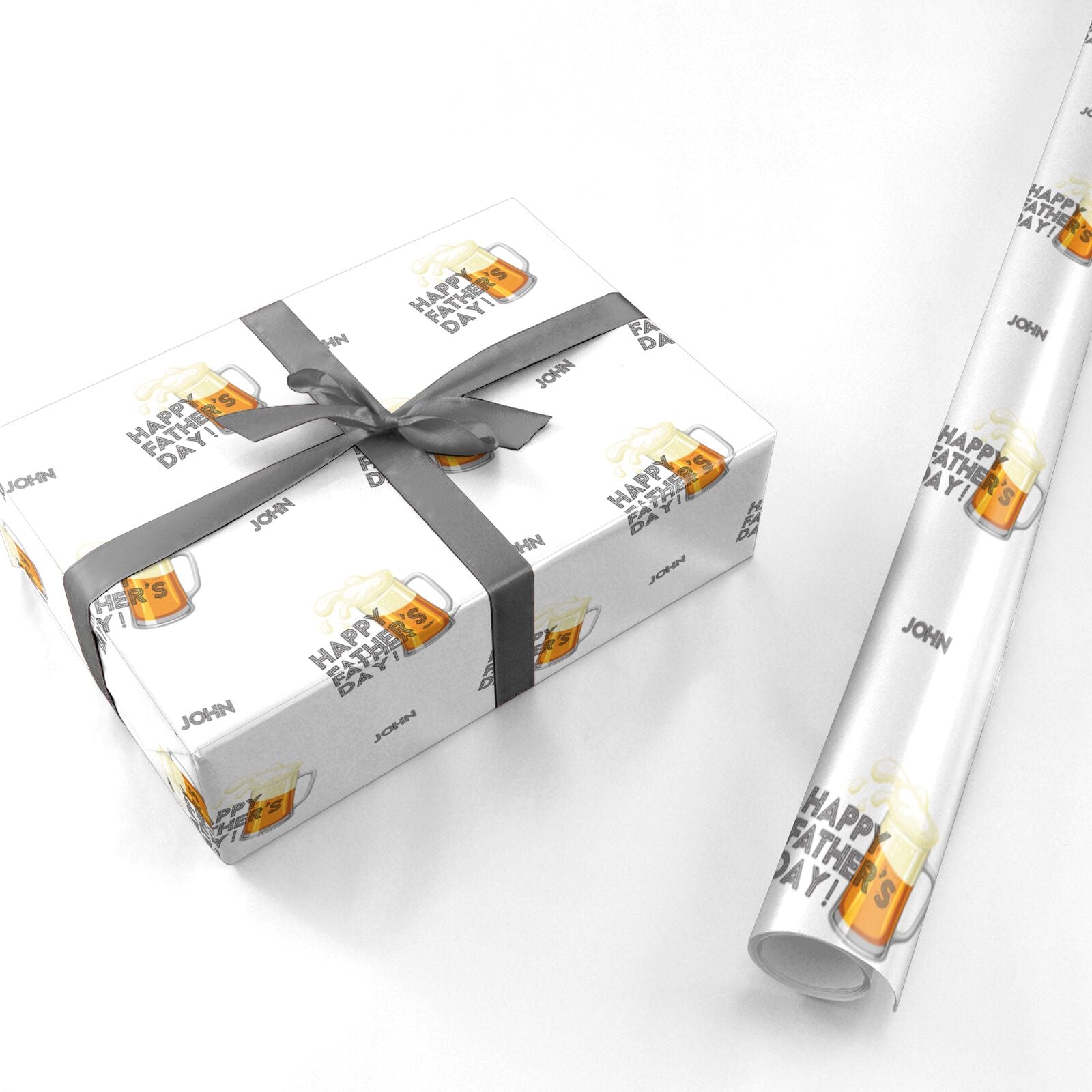 Fathers Day Custom Personalised Wrapping Paper