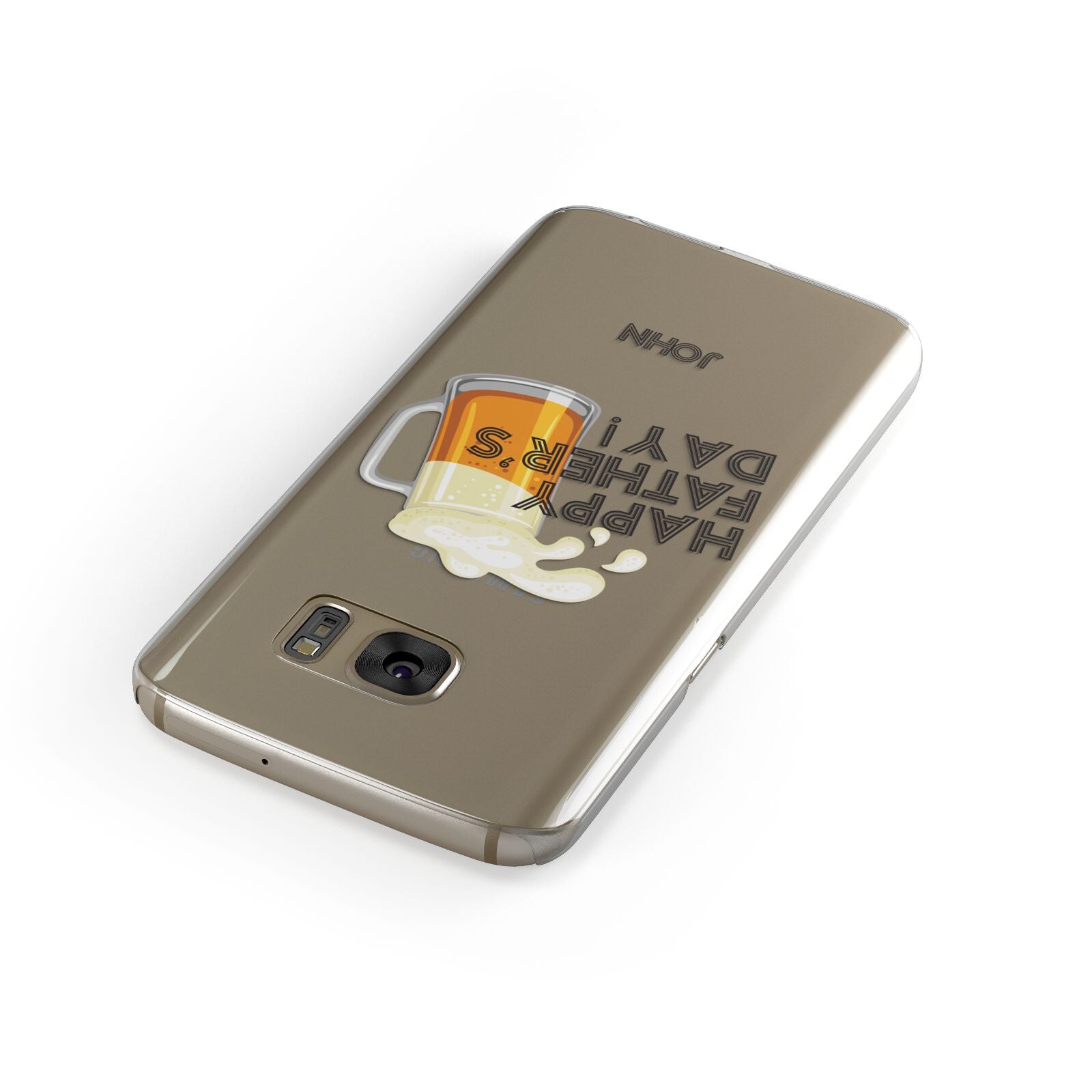 Fathers Day Custom Samsung Galaxy Case Front Close Up