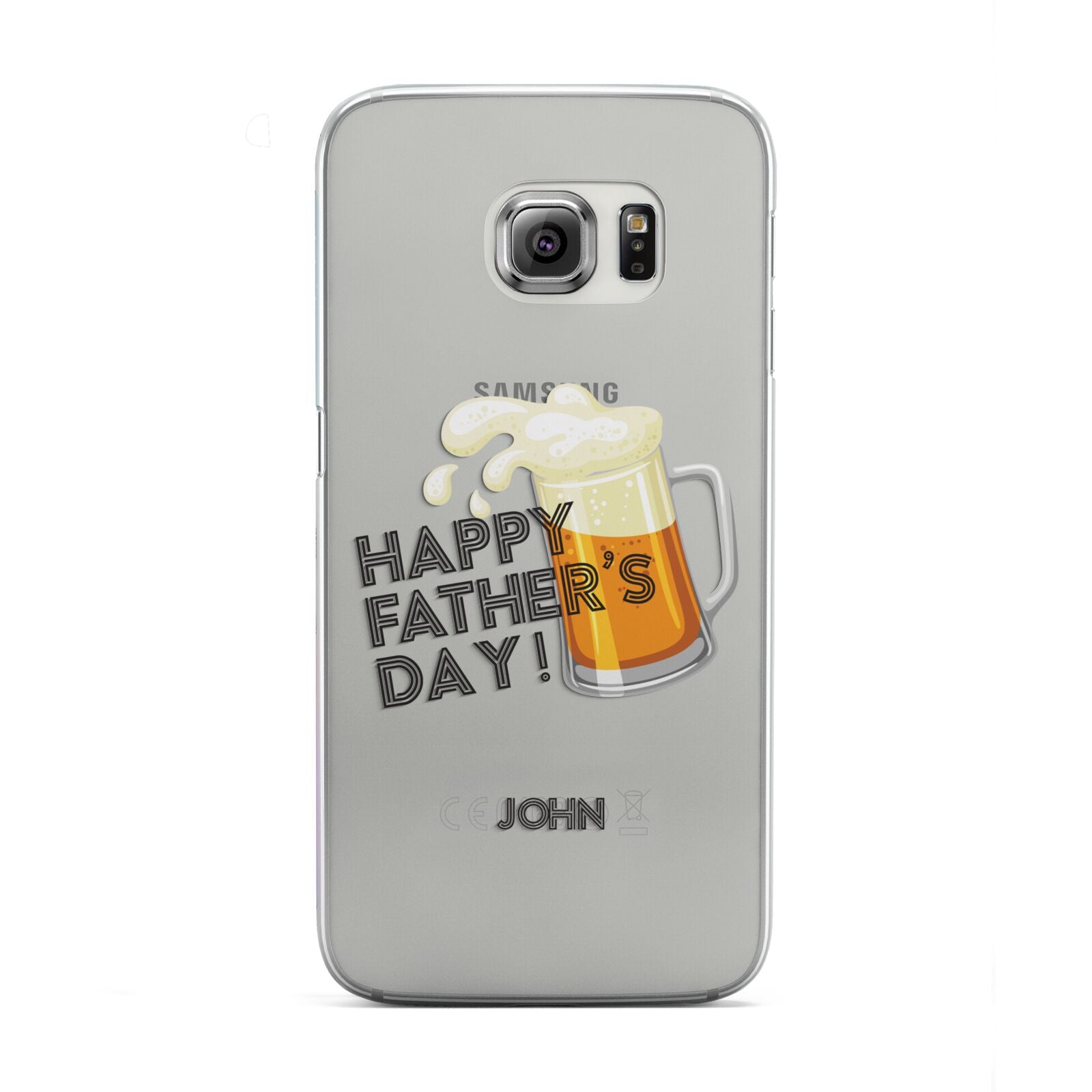 Fathers Day Custom Samsung Galaxy S6 Edge Case
