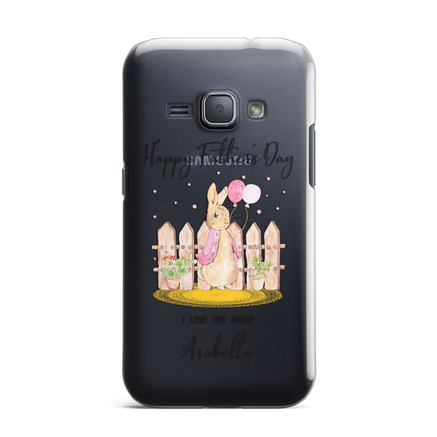 Fathers Day Girl Rabbit Samsung Galaxy J1 2016 Case
