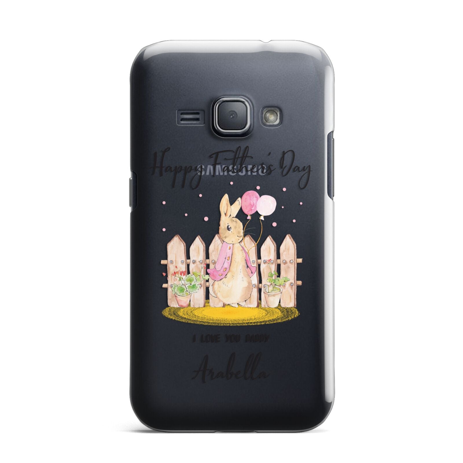 Fathers Day Girl Rabbit Samsung Galaxy J1 2016 Case