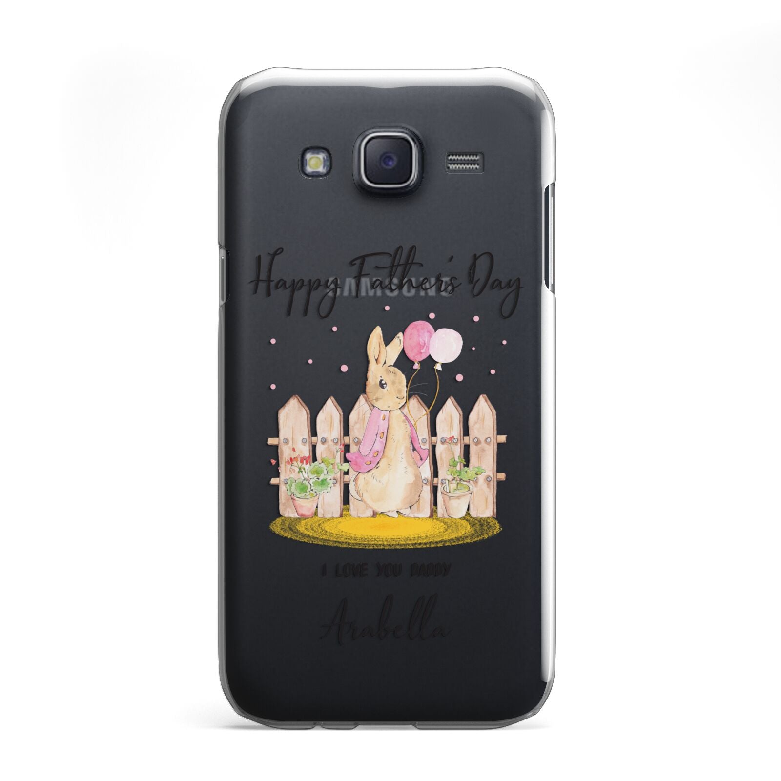 Fathers Day Girl Rabbit Samsung Galaxy J5 Case