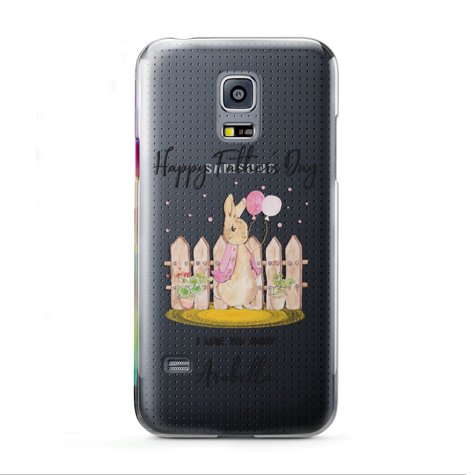 Fathers Day Girl Rabbit Samsung Galaxy S5 Mini Case