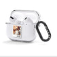 Fathers Day Photo AirPods Clear Case 3rd Gen Side Image