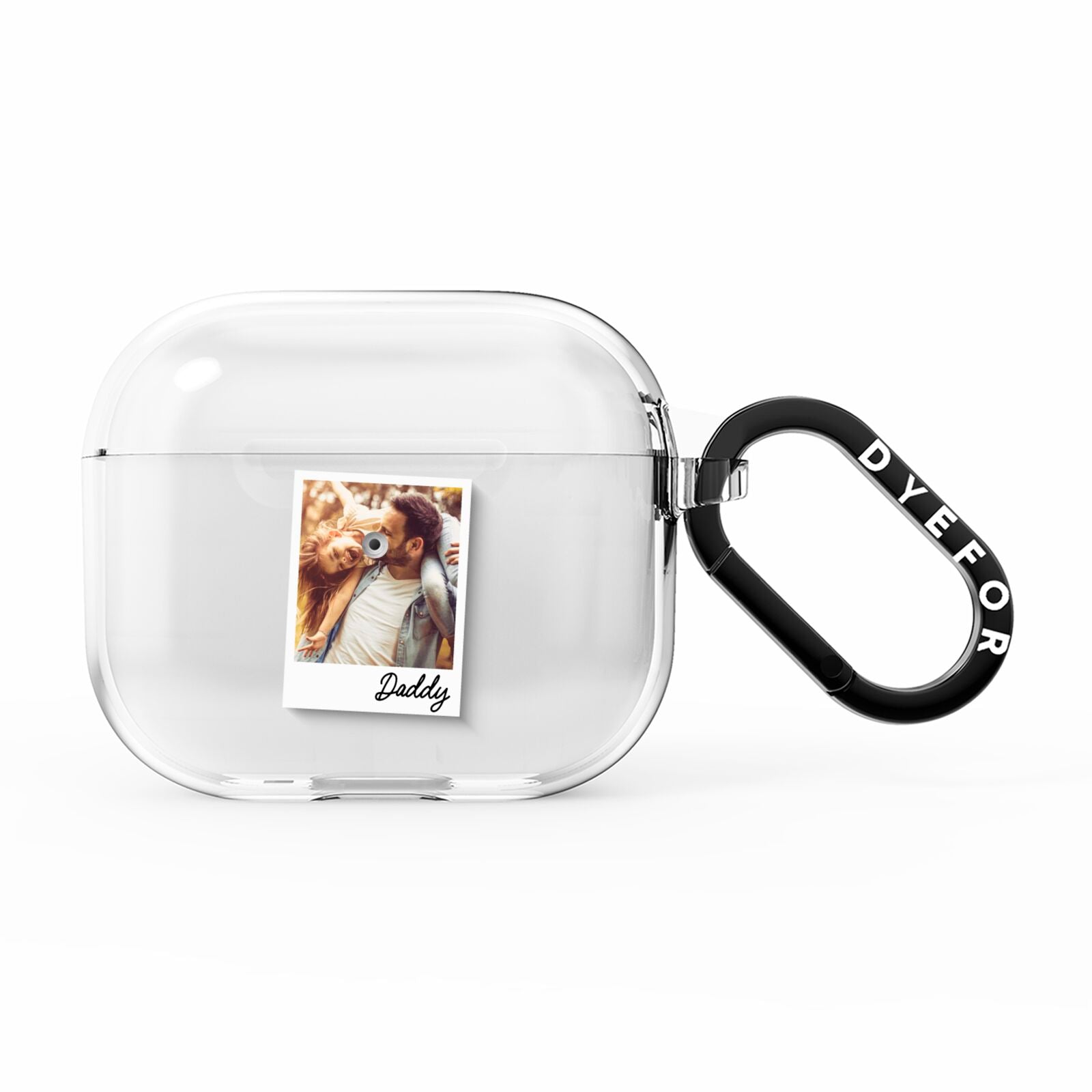 Fathers Day Photo AirPods Clear Case 3rd Gen