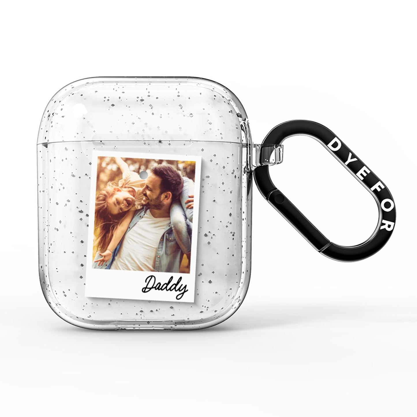 Fathers Day Photo AirPods Glitter Case