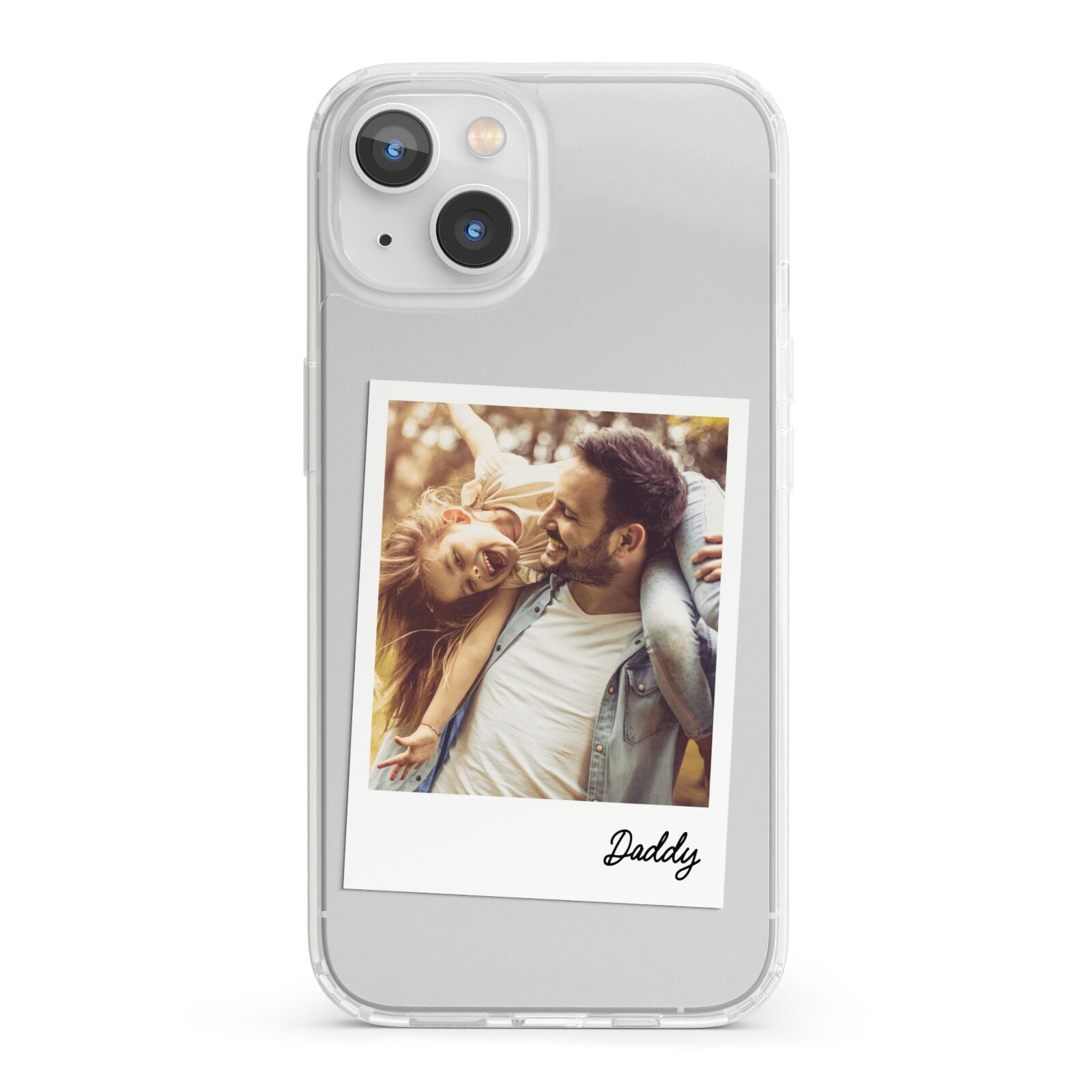 Fathers Day Photo iPhone 13 Clear Bumper Case
