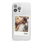Fathers Day Photo iPhone 13 Pro Max Clear Bumper Case