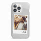 Fathers Day Photo iPhone 13 Pro TPU Impact Case with White Edges