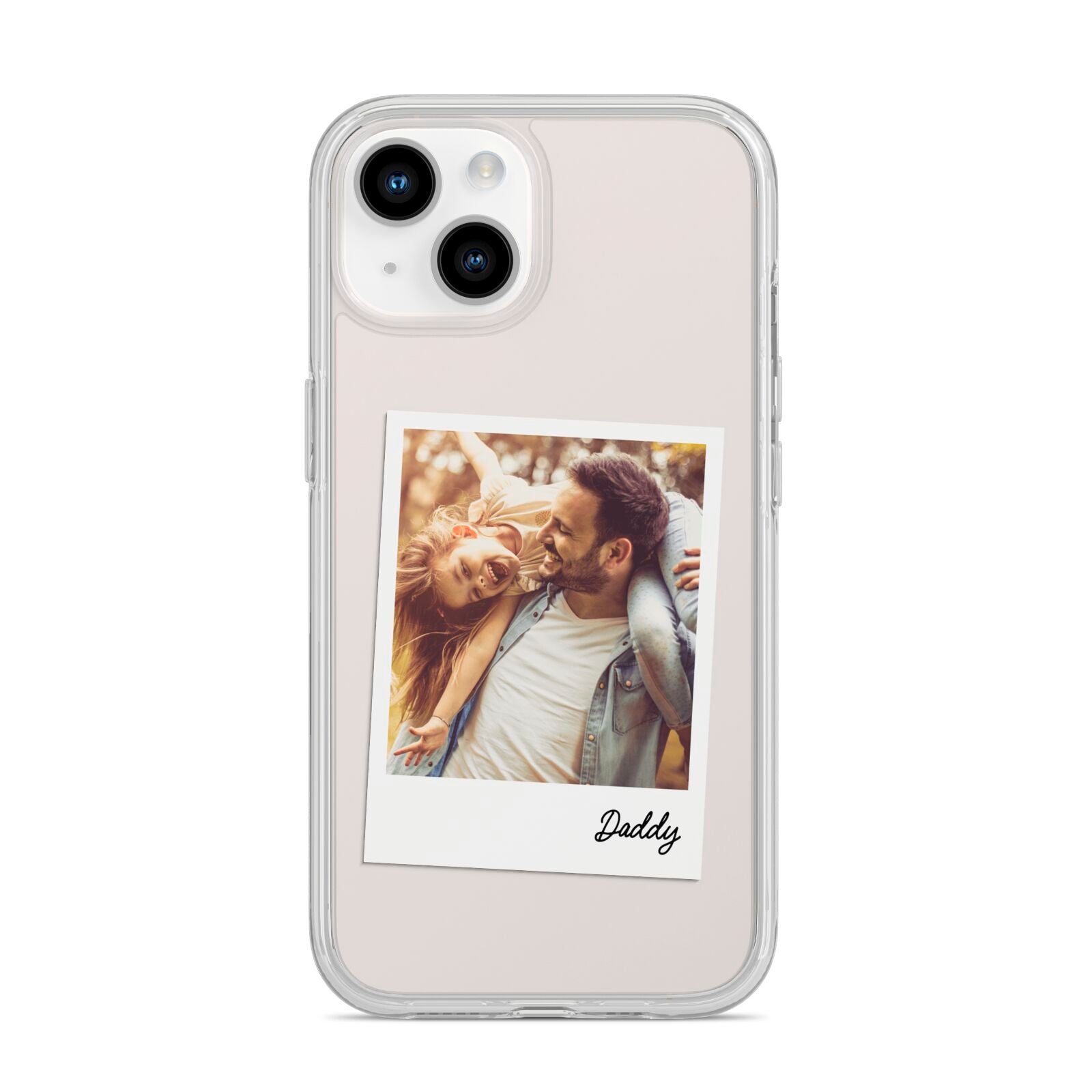Fathers Day Photo iPhone 14 Clear Tough Case Starlight