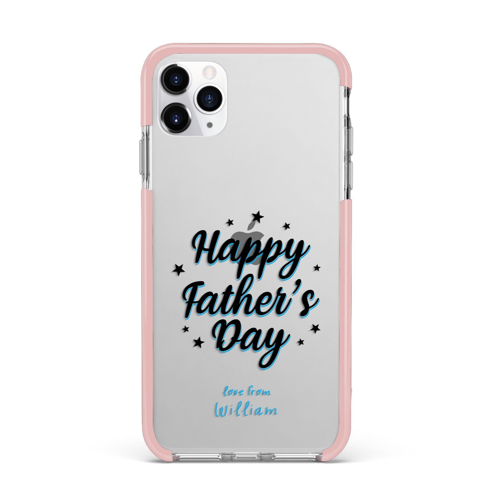 Fathers Day iPhone 11 Pro Max Impact Pink Edge Case