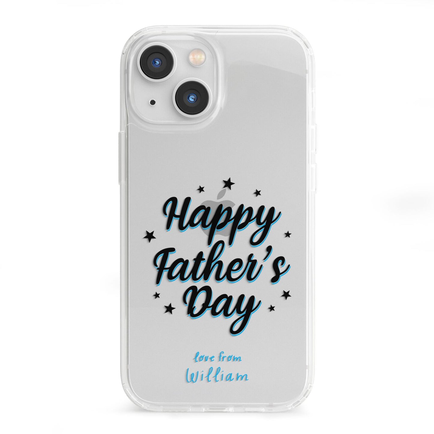 Fathers Day iPhone 13 Mini Clear Bumper Case
