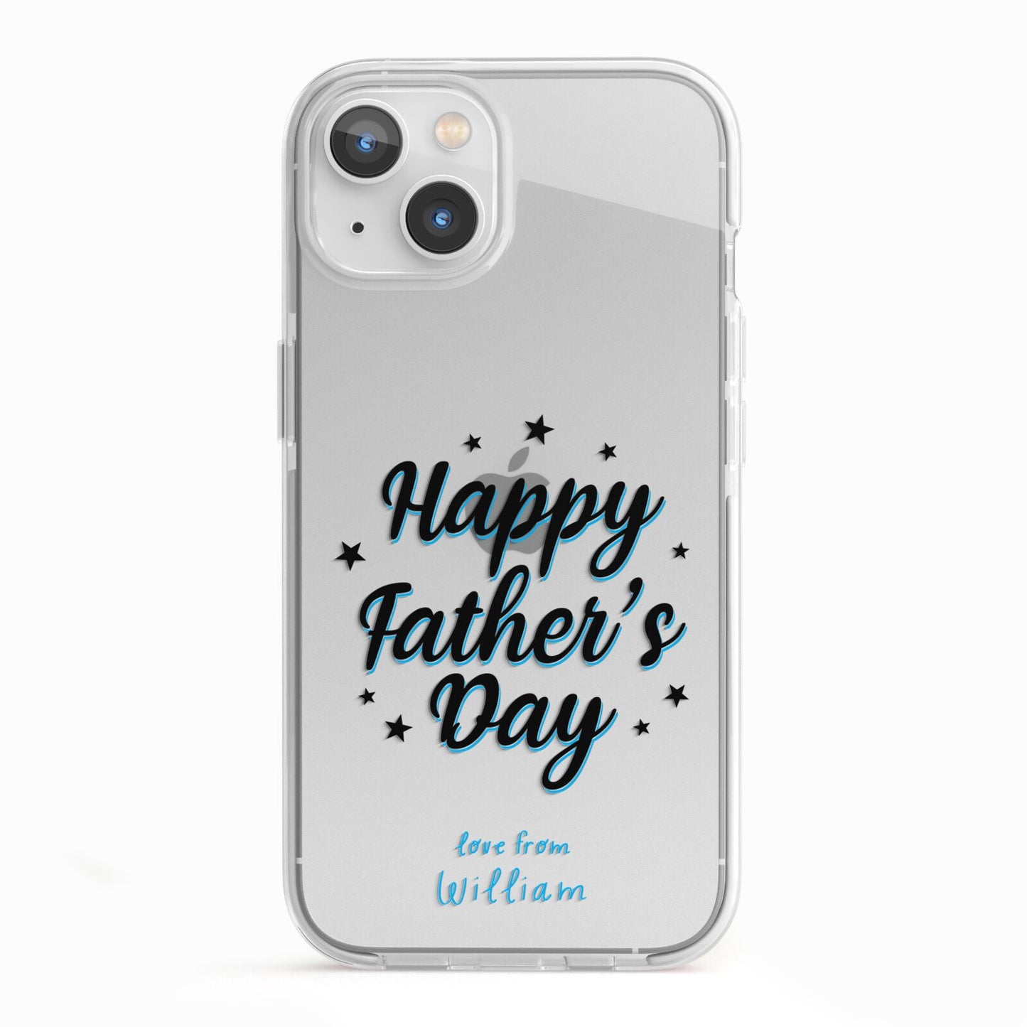 Fathers Day iPhone 13 TPU Impact Case with White Edges