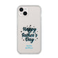 Fathers Day iPhone 14 Plus Clear Tough Case Starlight