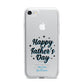 Fathers Day iPhone 7 Bumper Case on Silver iPhone