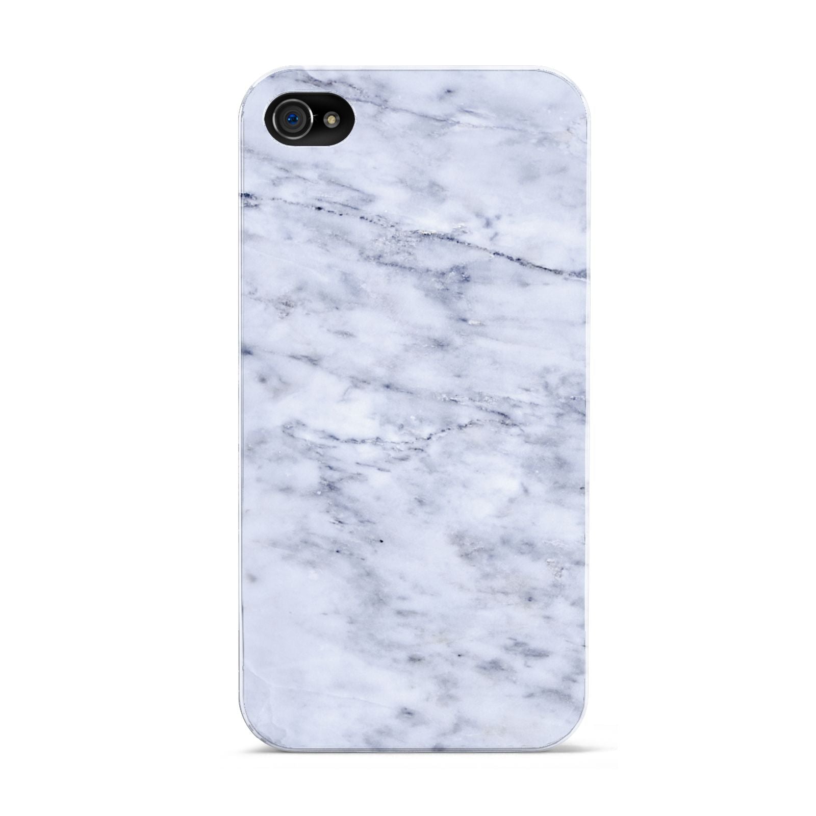 Faux Carrara Marble Print Apple iPhone 4s Case