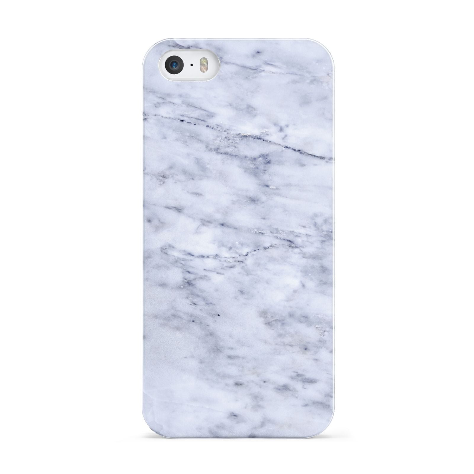 Faux Carrara Marble Print Apple iPhone 5 Case