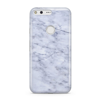 Faux Carrara Marble Print Google Pixel Case
