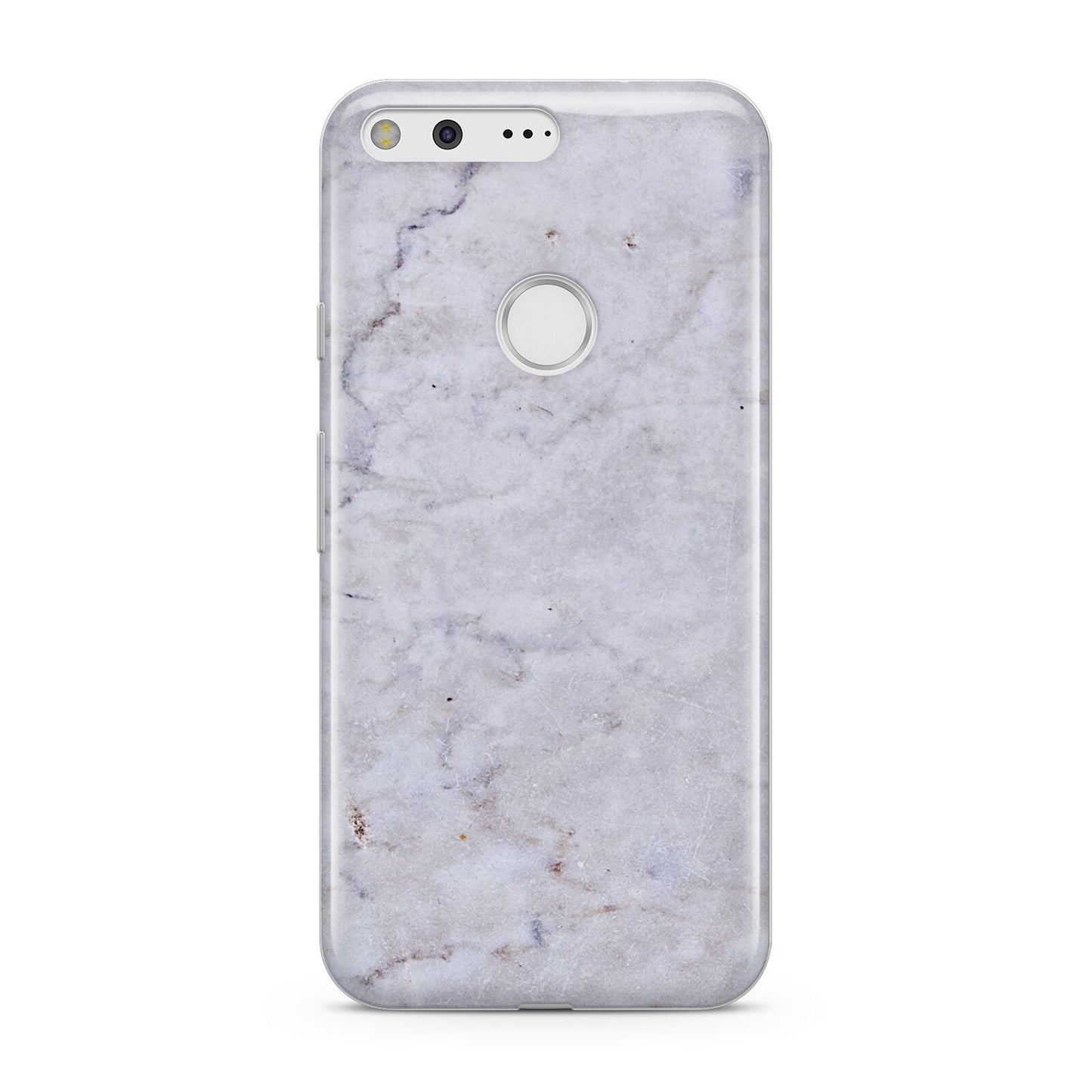 Faux Carrara Marble Print Grey Google Pixel Case