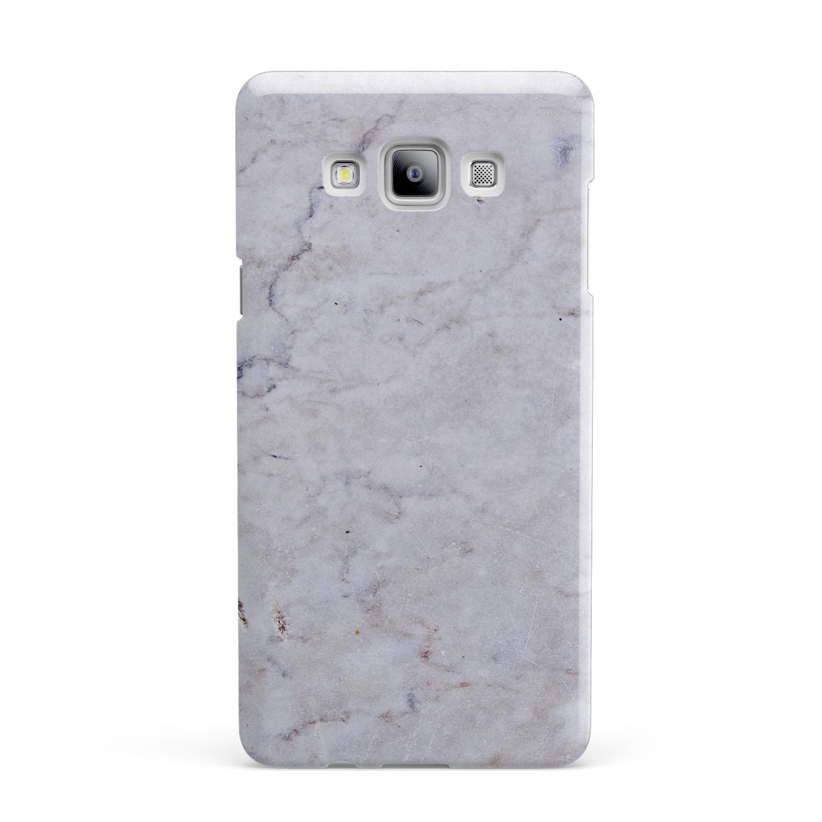 Faux Carrara Marble Print Grey Samsung Galaxy A7 2015 Case