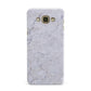 Faux Carrara Marble Print Grey Samsung Galaxy A8 Case