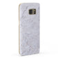 Faux Carrara Marble Print Grey Samsung Galaxy Case Fourty Five Degrees
