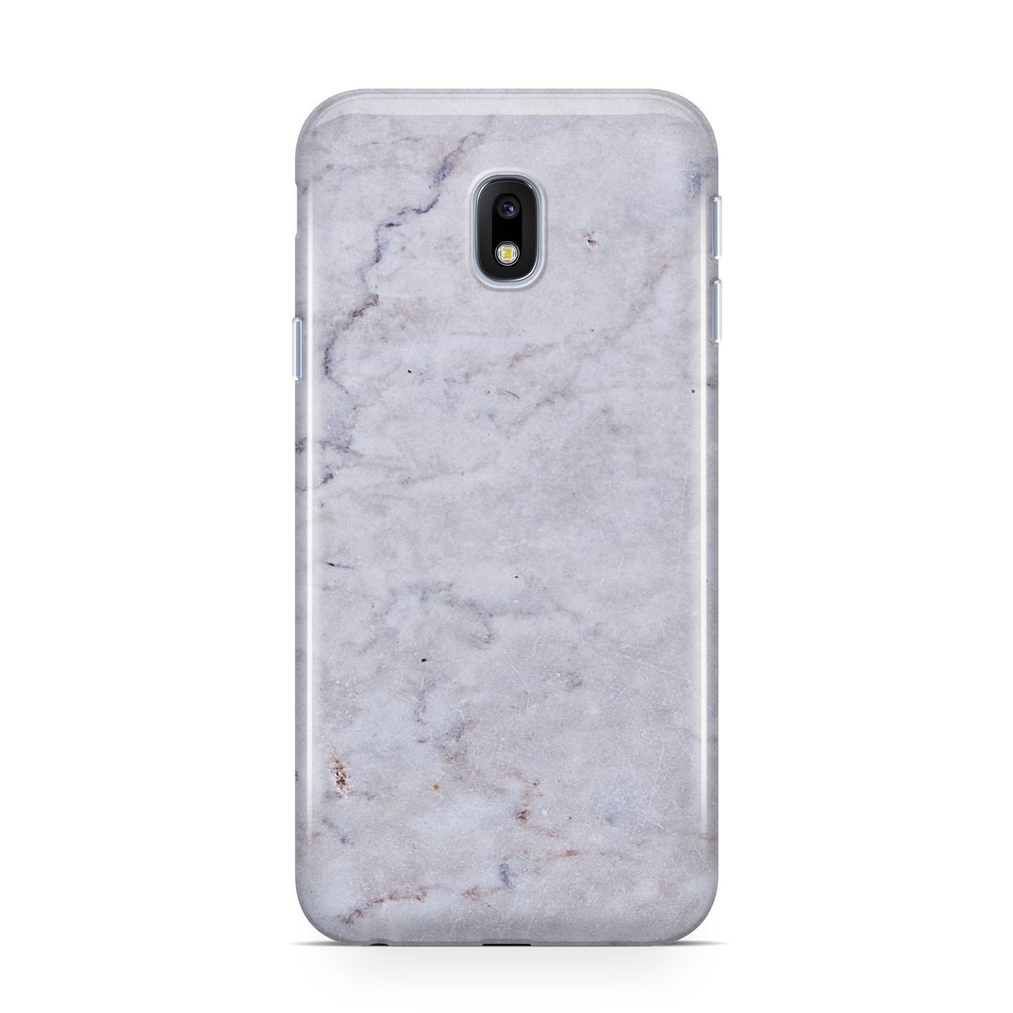 Faux Carrara Marble Print Grey Samsung Galaxy J3 2017 Case