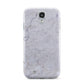 Faux Carrara Marble Print Grey Samsung Galaxy S4 Case
