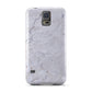 Faux Carrara Marble Print Grey Samsung Galaxy S5 Case