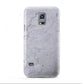 Faux Carrara Marble Print Grey Samsung Galaxy S5 Mini Case