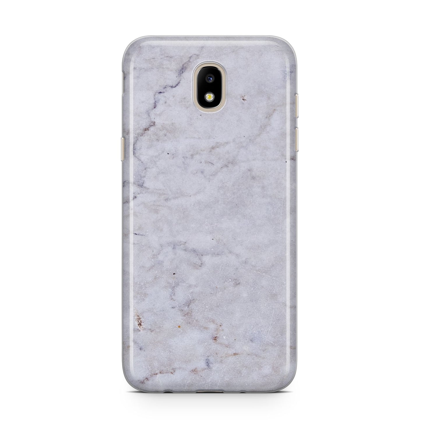 Faux Carrara Marble Print Grey Samsung J5 2017 Case