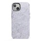 Faux Carrara Marble Print Grey iPhone 13 Full Wrap 3D Tough Case