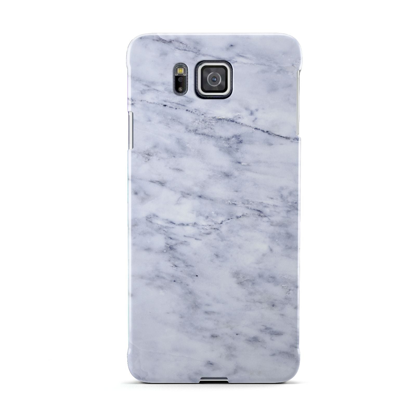 Faux Carrara Marble Print Samsung Galaxy Alpha Case
