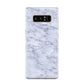 Faux Carrara Marble Print Samsung Galaxy Note 8 Case