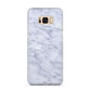 Faux Carrara Marble Print Samsung Galaxy S8 Plus Case
