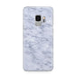 Faux Carrara Marble Print Samsung Galaxy S9 Case