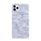 Faux Carrara Marble Print iPhone 11 Pro Max 3D Snap Case